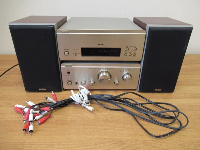 DENON システムコンポ リモコン付 ジャンク UCD-F88/UPA-F88 Denon UPA-F88 Stereo Integrated compact Amplifier Stereo
