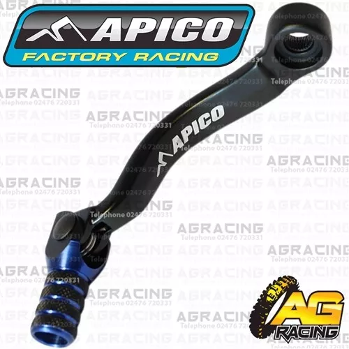 Apico Black Blue Elite Gear Pedal Lever Shifter For Husqvarna TC 85 2019 MotoX