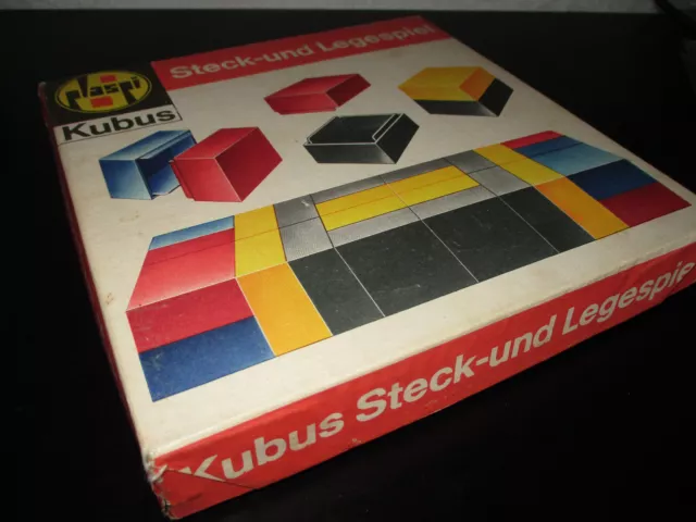 Altes DDR Spielzeug - Plaspi Steck und Legespiel