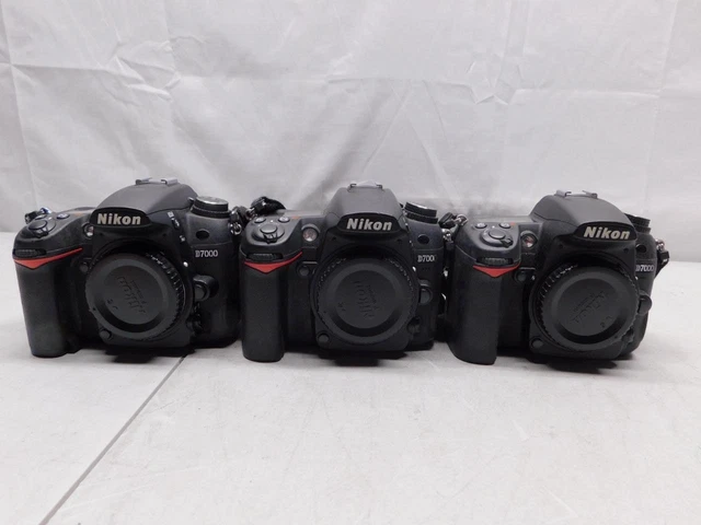 3 Nikon D7000 16.2 MP Digital SLR Camera - Black   #105 (CBRX2-22)