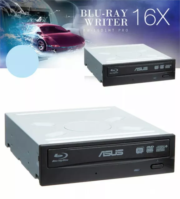 ASUS BW-16D1HT PRO Ultra Fast 16x Blu-ray Writer with M-DISC Support From Japan