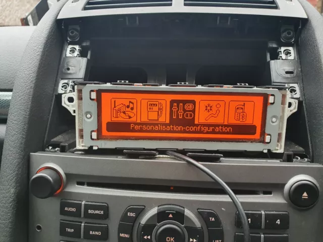 LCD Display for Peugeot 407 407SW 407 Coupe VDO Group