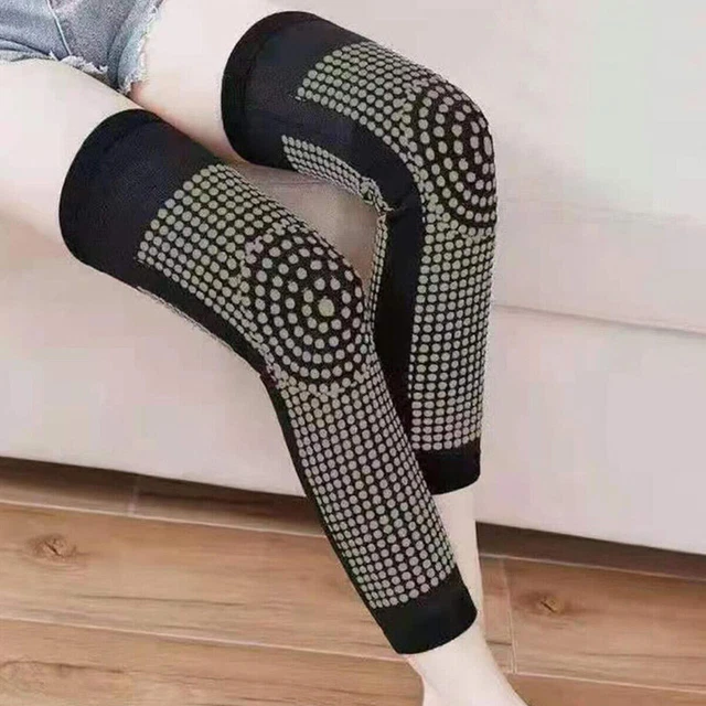 KNEECA Tourmaline Acupressure Selfheating Knee Sleeve,Detox Sculpting Knee Pads