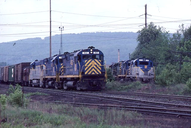Original Slide of D&H C424 No Location   1982