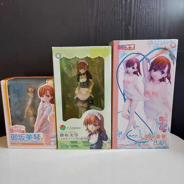 Misaka Mikoto Figure Sister Peeping Kotobukiya Water Play Figure Dengeki Daio