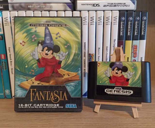 Mickey Maus Fantasia - SEGA Mega Drive Spiel OVP Modul Disney Vintage Retro