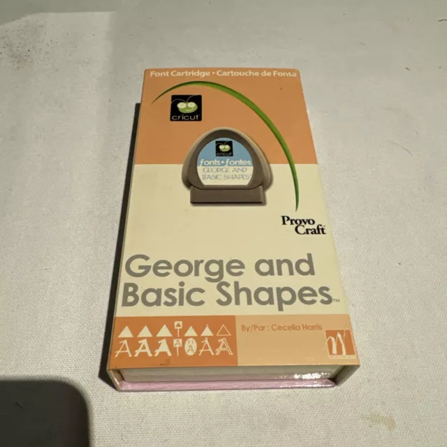 Cricut Cartridge - George And Basic Shapes - Used  - (Box 10)