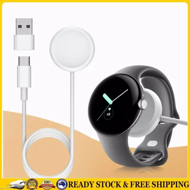 1m Wireless Charger Replacement Type-C Charger Dock Cord for Google Pixel Watch
