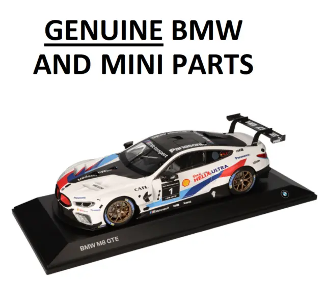 Genuino BMW M8 GTE Coche de Modelo 1:18 Escala 80435A51946. En Pantalla Caja.