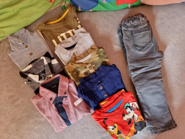 baby boy clothes 12-18 months bundle