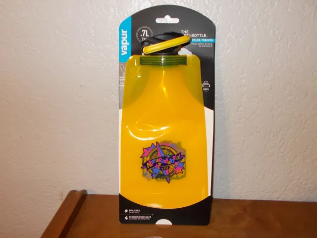 Vapur Abracadabra! Magic of YPO Yellow The Anti Bottle Folding Water 23oz Bottle