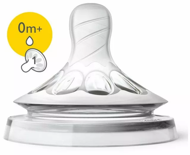 Philips Avent Natural / Classic+ Bottle Teats Newborn Slow Medium Fast var Teat