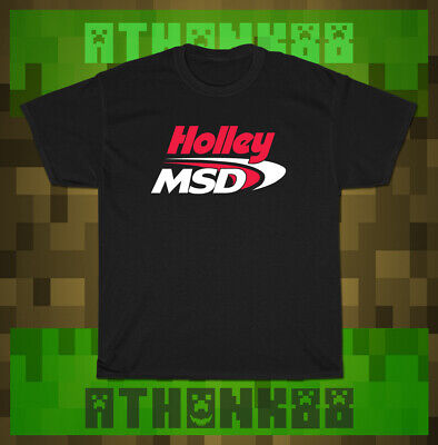 New Shirt Holley MSD Racing Logo T-Shirt