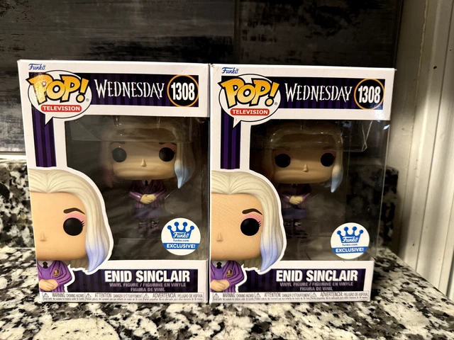 Funko Pop Wednesday Enid Sinclair #1308 Funko Exclusive New x2 Mint on BOTH