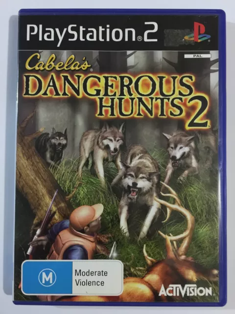 CABELA'S DANGEROUS HUNTS 2 PS2 Playstation 2 - Manual & Mint Disc - Free  Post $16.95 - PicClick AU