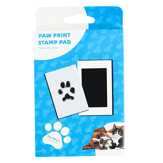 Paw Print Ink Pads DIY Keepsake Pawprint Maker Clean Touch Baby Foot Printing