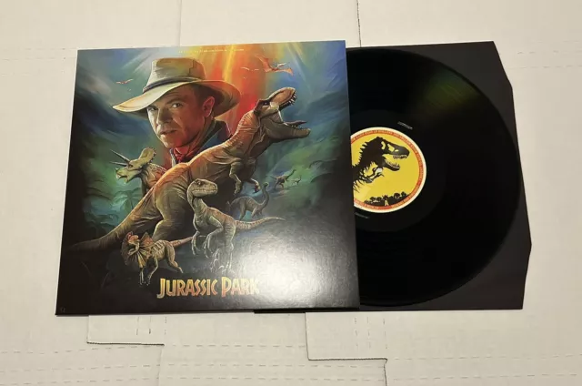Jurassic Park NES & SNES Vinyl Record LP Soundtrack RARE OST NOT MOONSHAKE Album