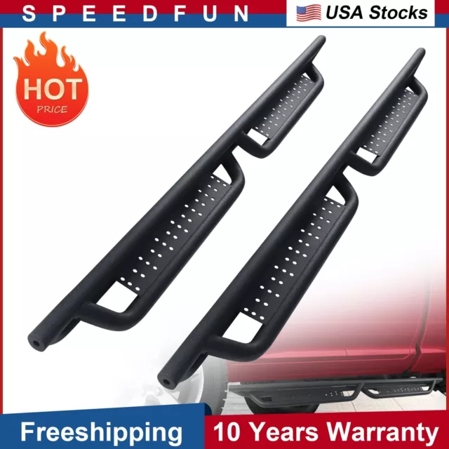 RUNNING BOARDS FIT 20232024 Silverado Sierra 1500 2500HD 3500HD Crew