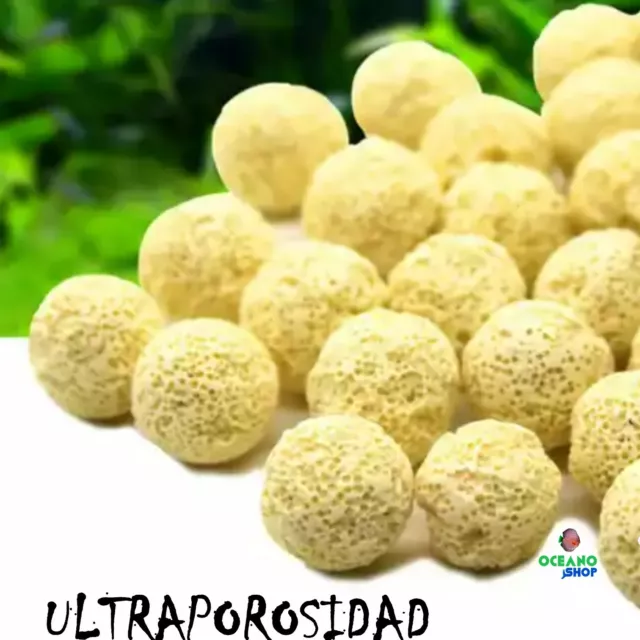 ESFERAS FILTRANTES ULTRAPOROSAS PARA FILTROS bolas para acuario pecera nh-250