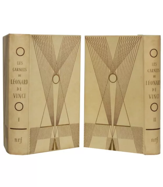 VINCI (Léonard de). Les Carnets. Préface de Paul Valéry. Cartonnage NRF d'après