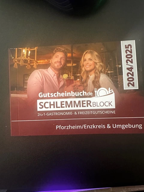 SCHLEMMERBLOCK PFORZHEIM ENZKREIS 2025 EUR 12,50 PicClick DE