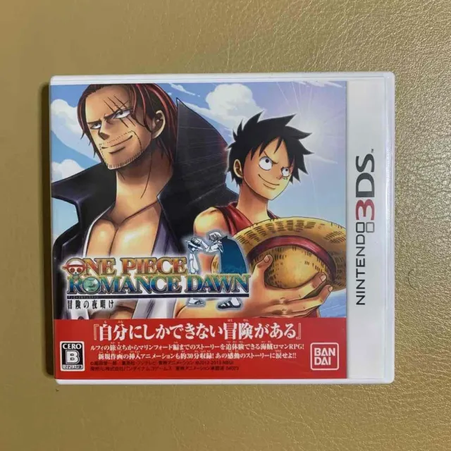 One Piece Romance Dawn Nintendo 3DS Japanese ver Tested