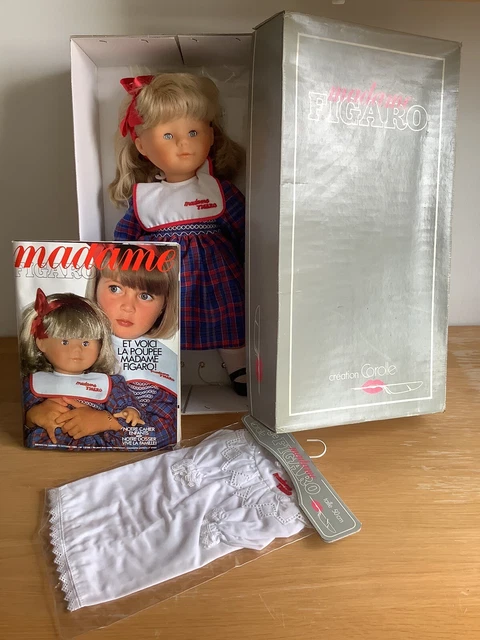 ANCIENNE POUPEE COROLLE 36 cm MADE IN FRANCE 1992 VETEMENTS D'ORIGINE