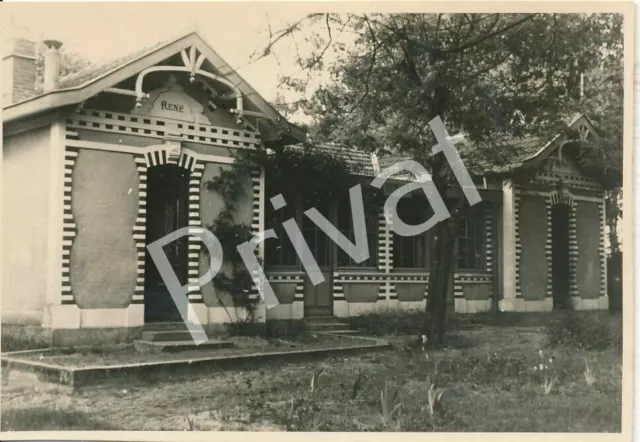 Foto WKII Jagdgeschwader 51 Quartier Camp 1942 Haus Rene Frankreich France F1.5