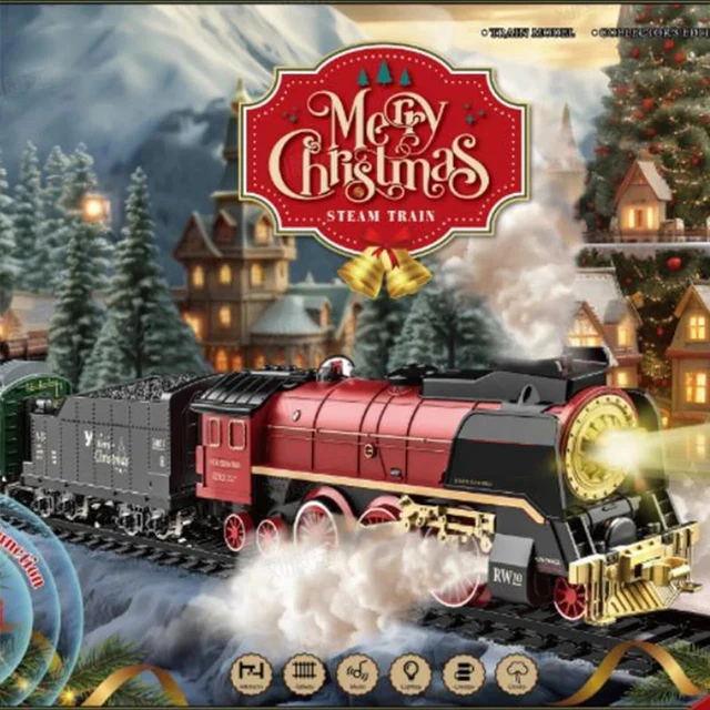 CHRISTMAS TREE RC train Model With Orbitals Lights And Sound For 3