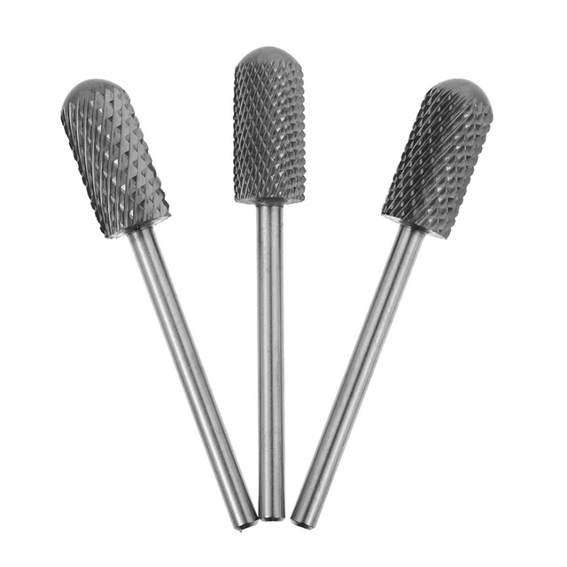 3 piezas de taladro de uñas pulidor de uñas taladro para uñas diamante
