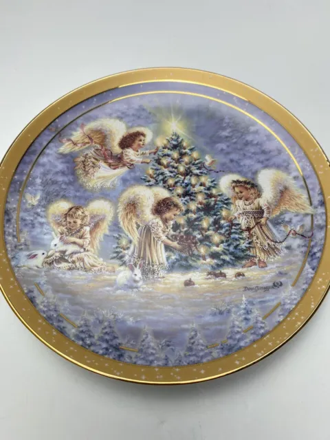 slient night gentle night collectable plate