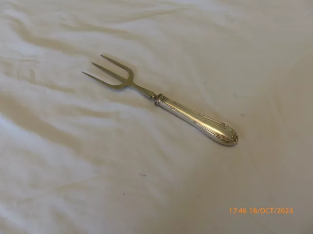 Vintage Silver Plate   Meat Bread Crumpet Toasting Fork.