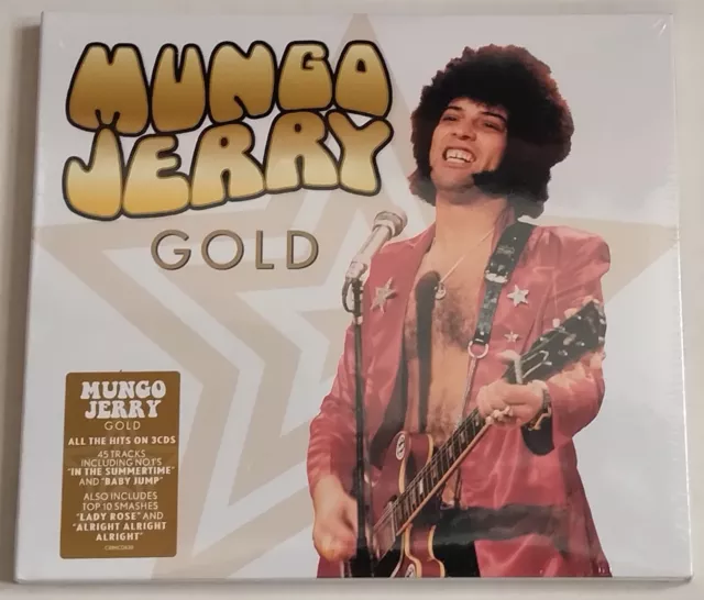 Mungo Jerry Gold CD (3 Discs) New Sealed