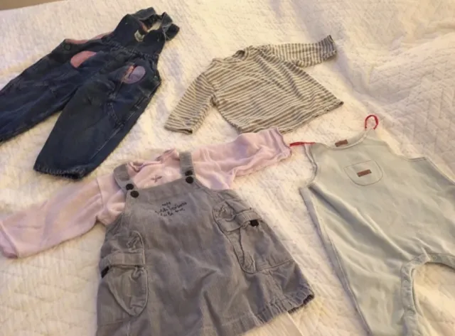 Lot Vêtements Bébé fille 18 mois 6 pièces