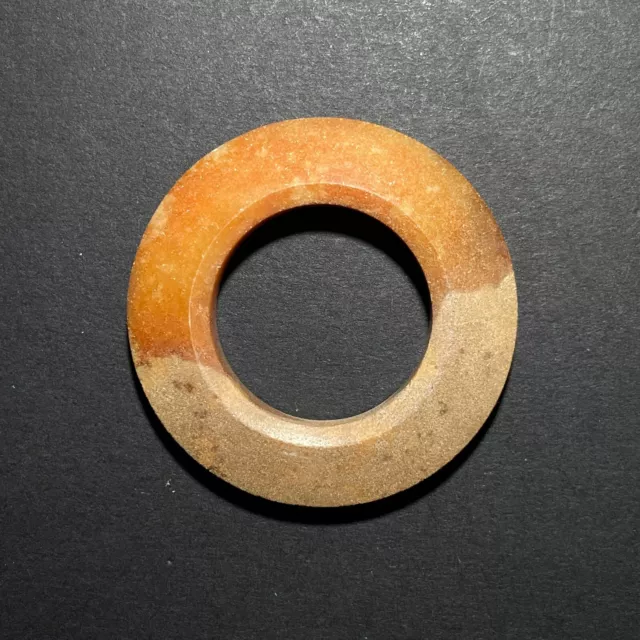 Rare Chinese Jade Ring Han dynasty 206 B.C.-220 A.D.