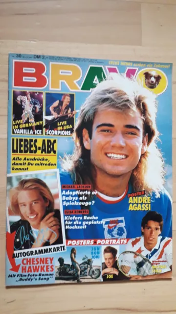 BRAVO Nr.30 vom 18.7.1991 Chesney Hawkes, Winona Ryder, Udo Lindenberg, KLF..
