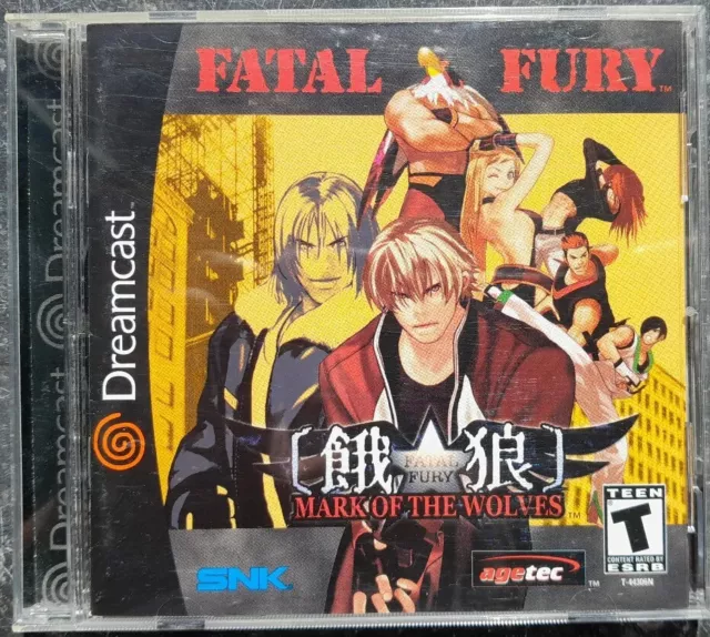 Fatal Fury: Mark of the Wolves (Garou) Sega Dreamcast NTSC U/C -Ungespielt-