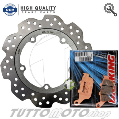 Kit Ant.+ Post. NISSIN Nissin Pastiglie HONDA Integra 750 2014-2020 Con/Senza Abs 