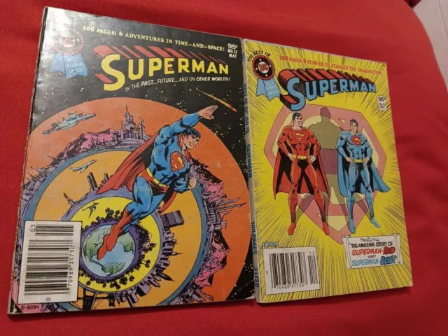 Best of DC Blue Ribbon Digest #12 & #19 Superman