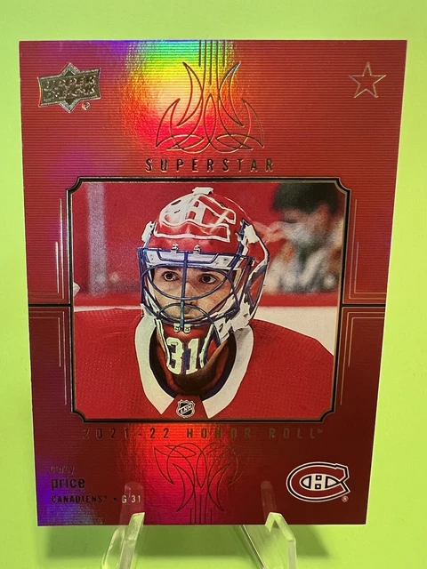 2021-22 Upper Deck Carey Price Honor Roll Red Foil #HR-100