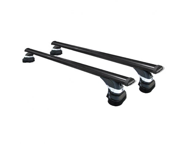 Barres De Toit En Acier Pour Peugeot 3008 (2009-2016) - Porte-bagages Noir, Fixation Sur Points De Montage, Capacité 75 Kg