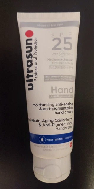 Ultrasun SPF 25 Idratante Mani Antipigmentazione & Antiinvecchiamento 75ml Sensibile