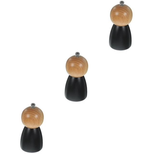 3x herramienta de molienda de sal manual portátil herramienta de molienda de pimienta
