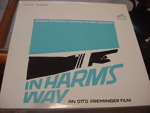 Banda sonora de IN HARMS WAY, casi nuevo - lp en RCA STEREO, 1965