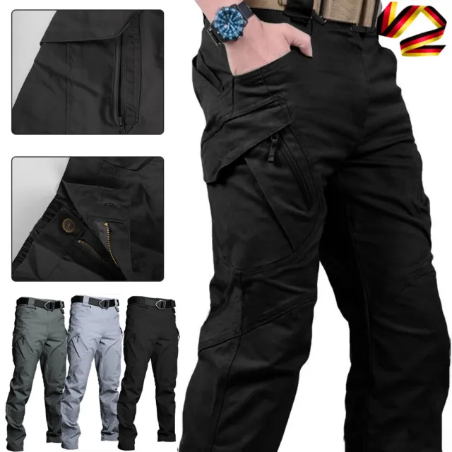 Arbeitshose Bundhose Schwarz  Schutzkleidung Arbeitskleidung Hose Gr. 48 - 62