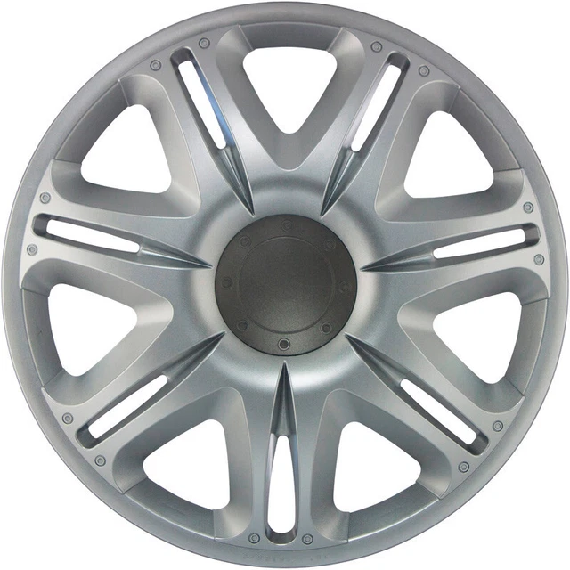 Sumex VNJ3613 4 Enjoliveurs 13'' California Argent - Design Élégant Et Résistant
