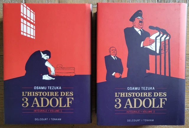 L'HISTOIRE DES 3 Adolf - Osamu Tezuka - Intégrale 2 Tomes - Delcourt