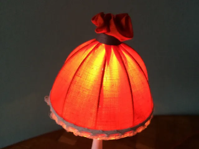 Stehlampe Lampe 1:12  Bodo Hennig 60/70er Puppenstube Puppenhaus dollhouse lamp 2