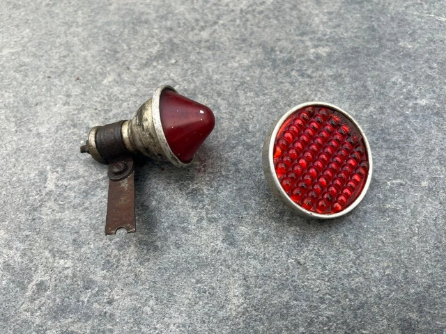 FEU ARRIERE VELO SOUBITEZ CATALUX 6 OLD BIKE REAR LIGHT HERSE