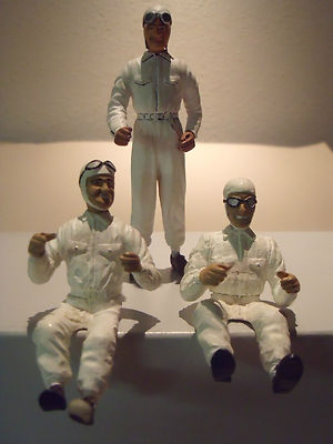 1/18 Figura Franz 1935 Driver Vroom NON VERNICIATO PER CMC Minichamps CMR 